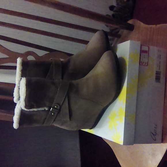 Women's wedged boots - Picture 6 of 6